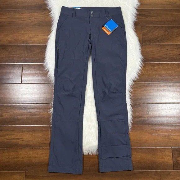 Columbia Women's Size 6 R Ink Saturday Trail Convertible Stretch Pants Straight - Picture 11 of 12